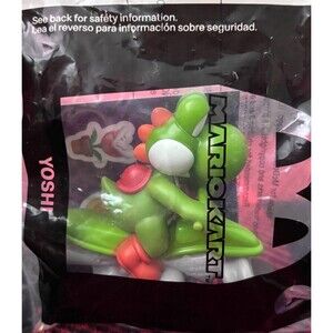 2022 McDonalds Mario Kart Yoshi Nintendo Happy Meal Toy #4 Green Dinosaur